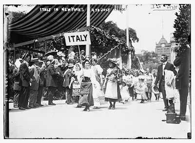 Italy in N.Y. 4th Jul Parade