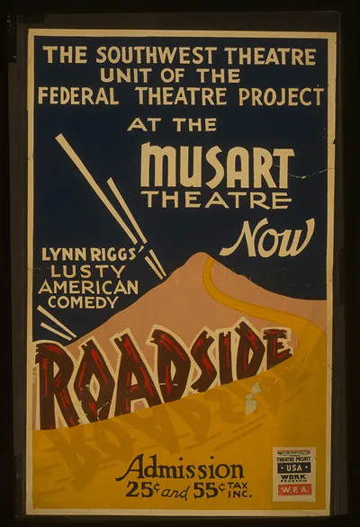 The Southwest Theatre Unit of the Federal Theatre Project at the Musart Theatre now L