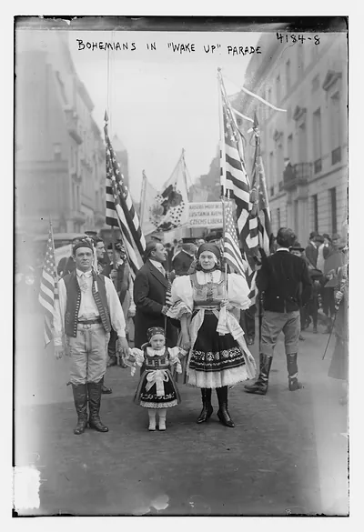 Bohemians in "Wake up" parade