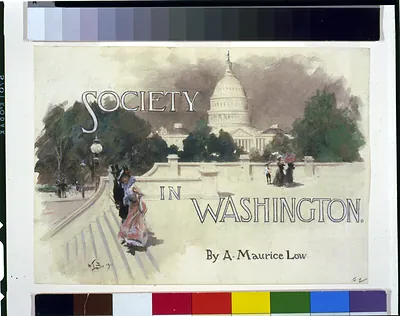 [United States Capitol from the Library of Congress]