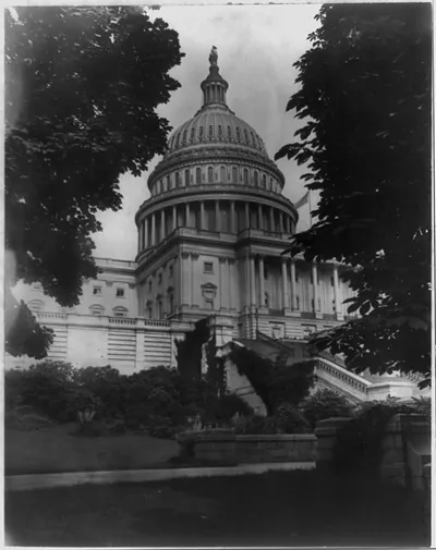[View of the U.S. Capitol from Northwest]