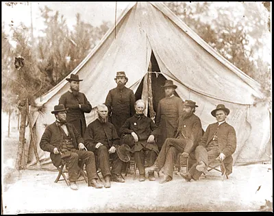 Petersburg Va. Chaplains of the 9th Corps