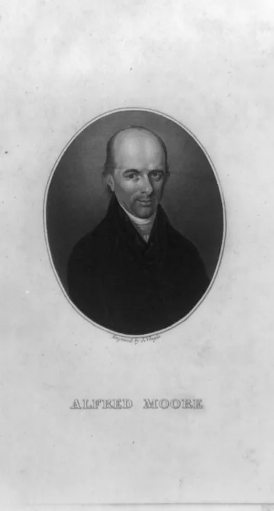 Alfred Moore, 1755-1810