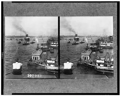 Historic Maritime - New York City - North from roof of pier #52 showing