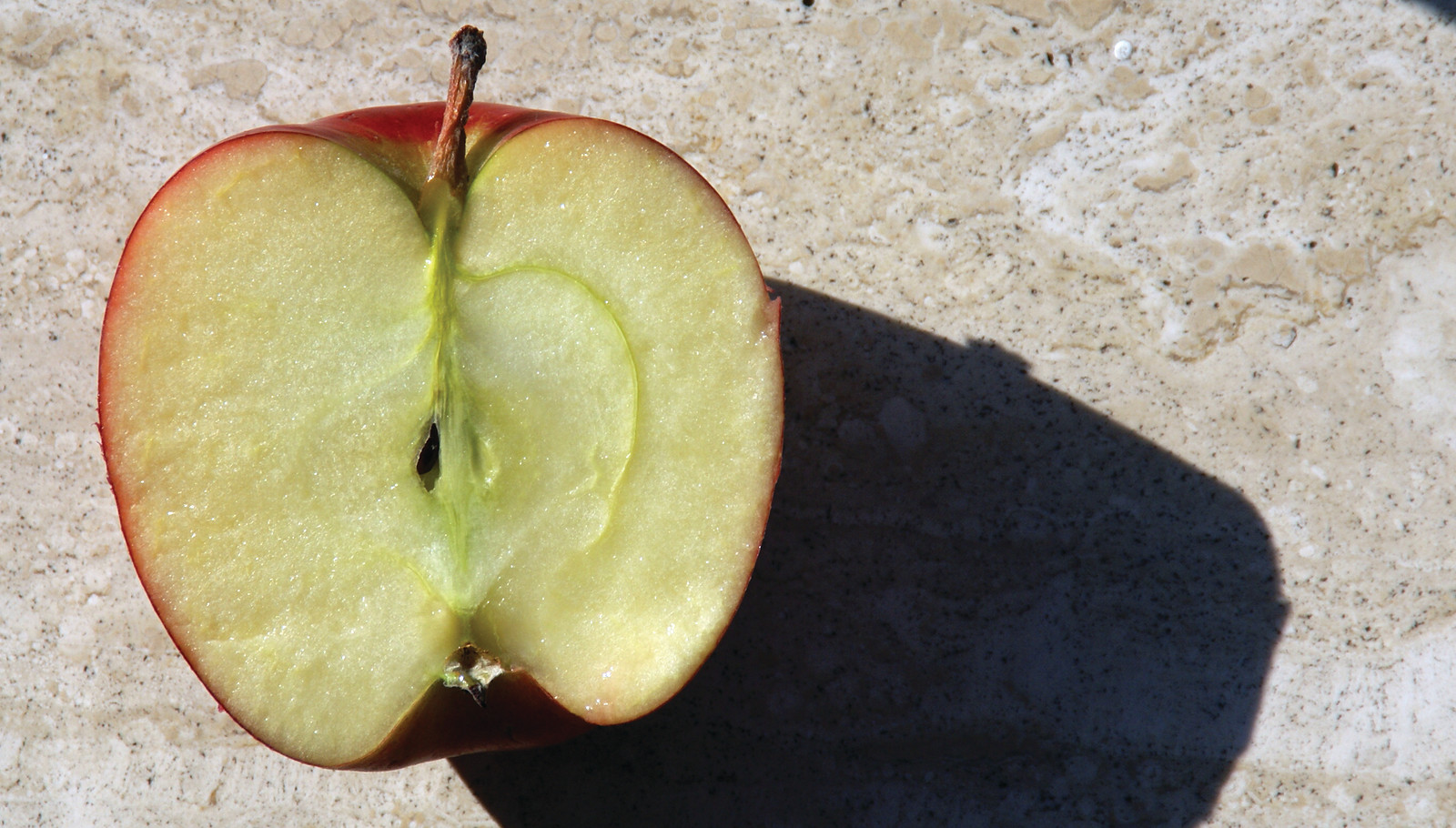 Halved Apple — historic image