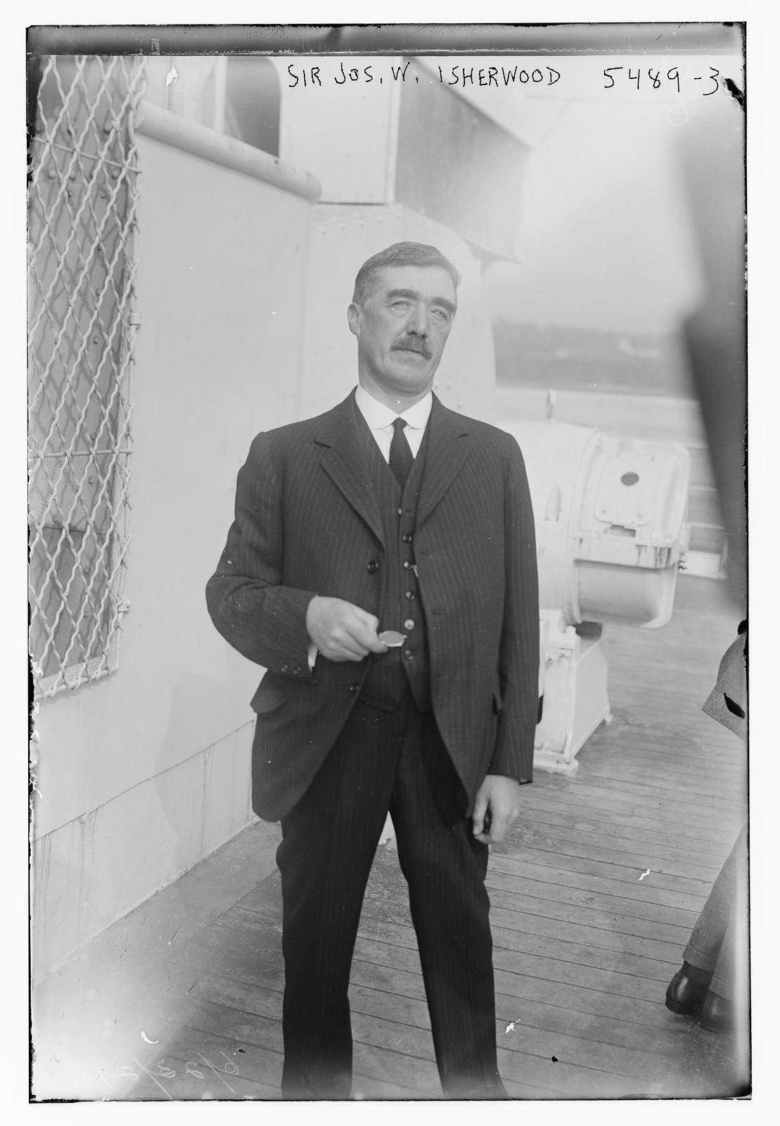 Sir Jos. W. Isherwood, n/a — historic photograph