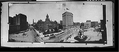 [Campus Martius, with Detroit City Hall and Square, Detroit, Michigan]
