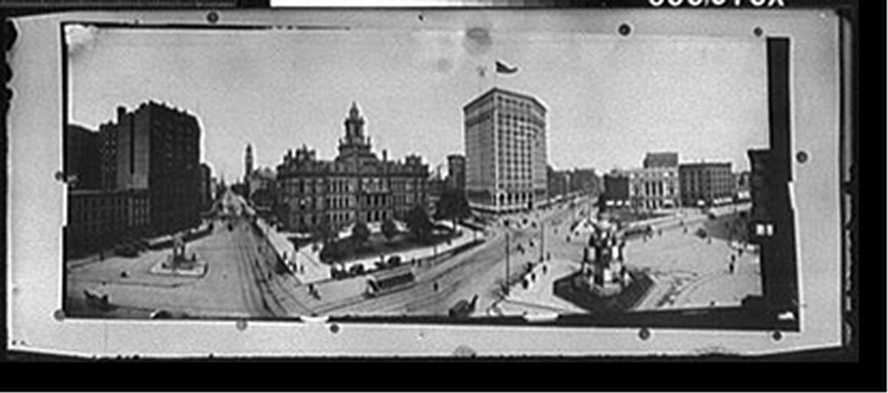 [Campus Martius, with Detroit City Hall and Square, Detroit, Michigan], [between 1900 and 1920] — historic photograph
