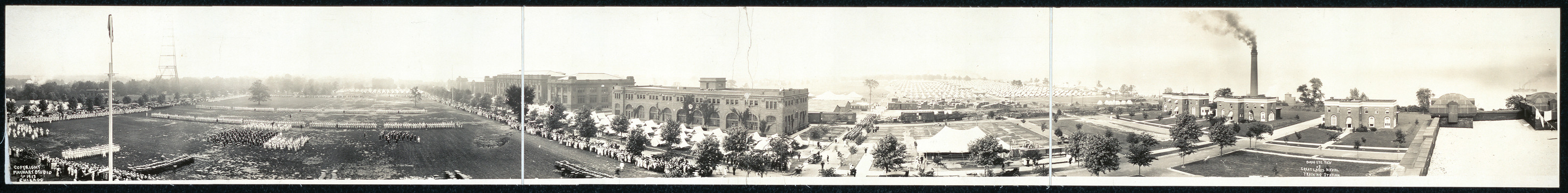 Great Lakes Naval Training Station, Illinois, 1917, 1917 — historic image