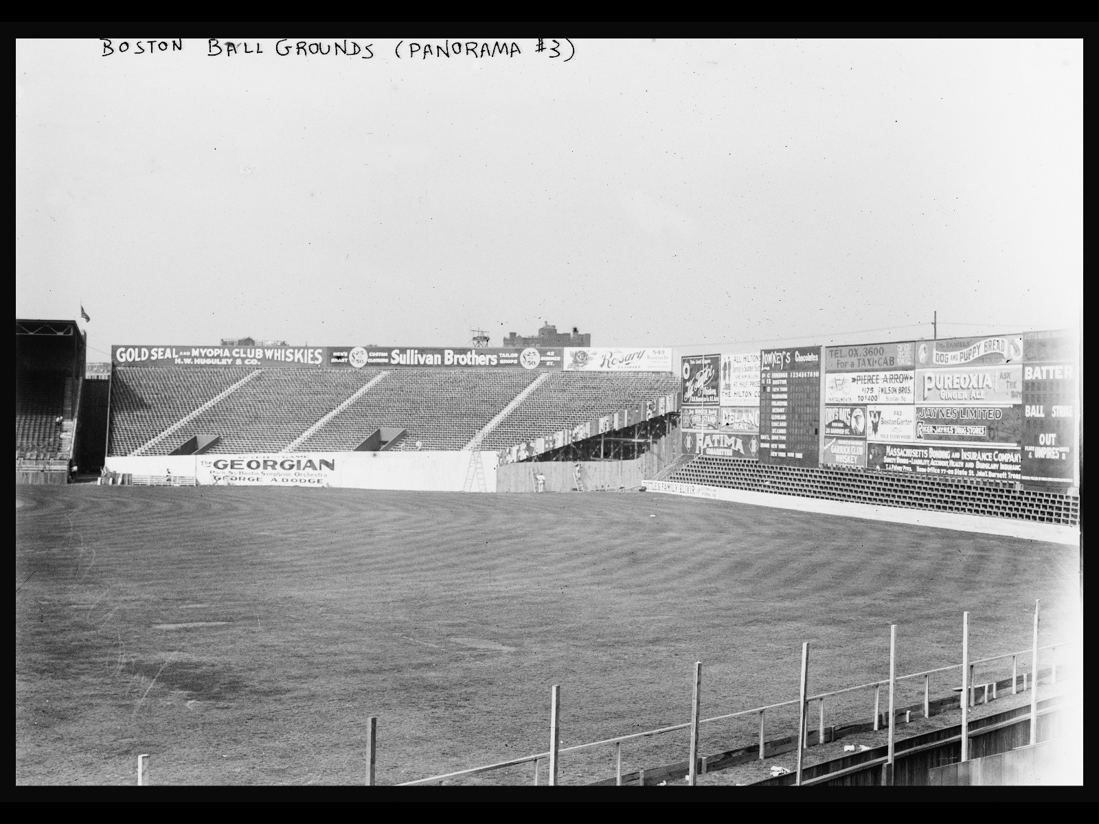 Boston Ball Grounds (Panorama #3) — historic image