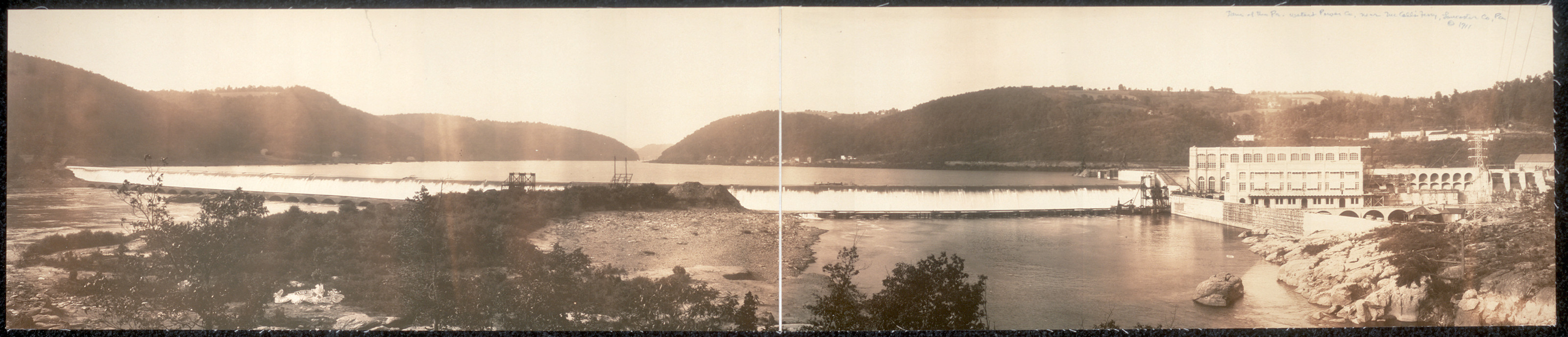 McCalls Ferry, Lancaster Co, Pennsylvania, 1911, 1911 — historic image