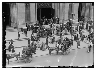 St. Patrick's, Easter, 1911