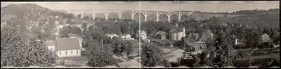 Nicholson Viaduct, Pennsylvania, 1915