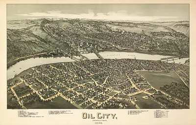 Oil City, Pennsylvania, 1896