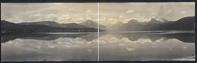 Lake McDonald Glacier Park, Montana, 1915