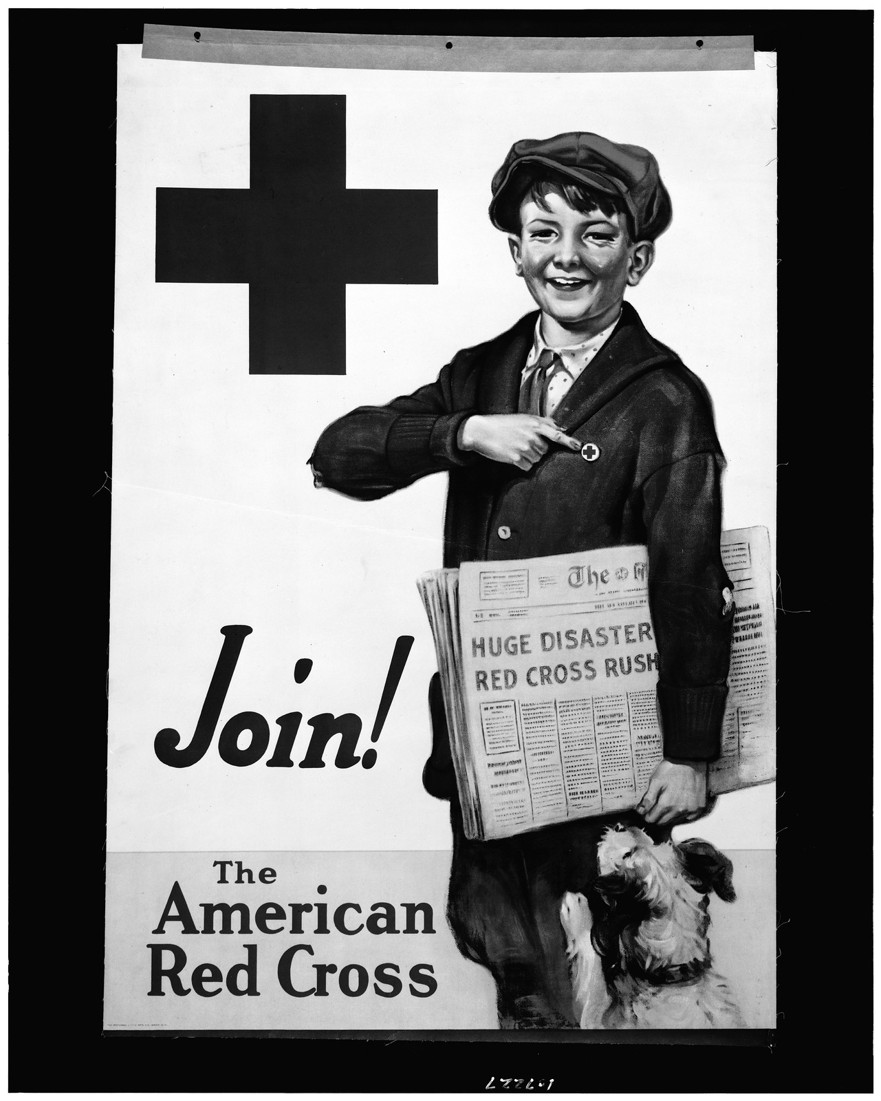Join! The American Red Cross, Washington, D.C. : Potomac Litho. Mfg. Co., [1917?] — vintage poster