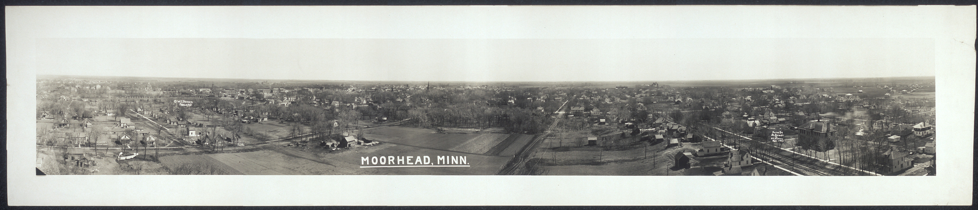 Moorhead, Minnesota, 1921, 1921 — historic image