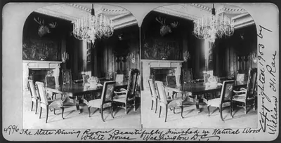 State Dining Room, White House, Washington D.C.