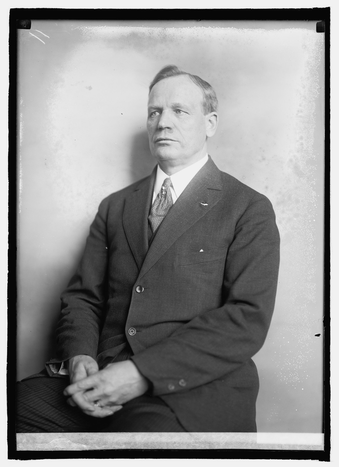Charles A. Christopherson, S.D., [between 1918 and 1921] — historic photograph