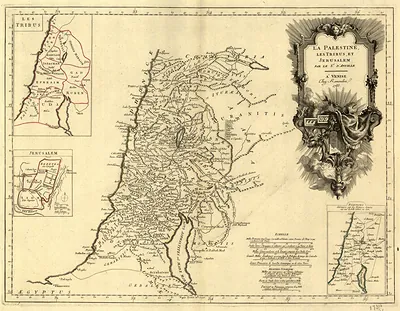La Palestine, les Tribus, et Jerusalem