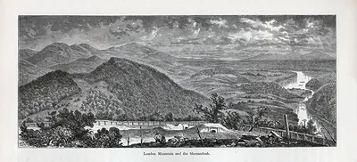 Loudon Mountain and the Shenandoah