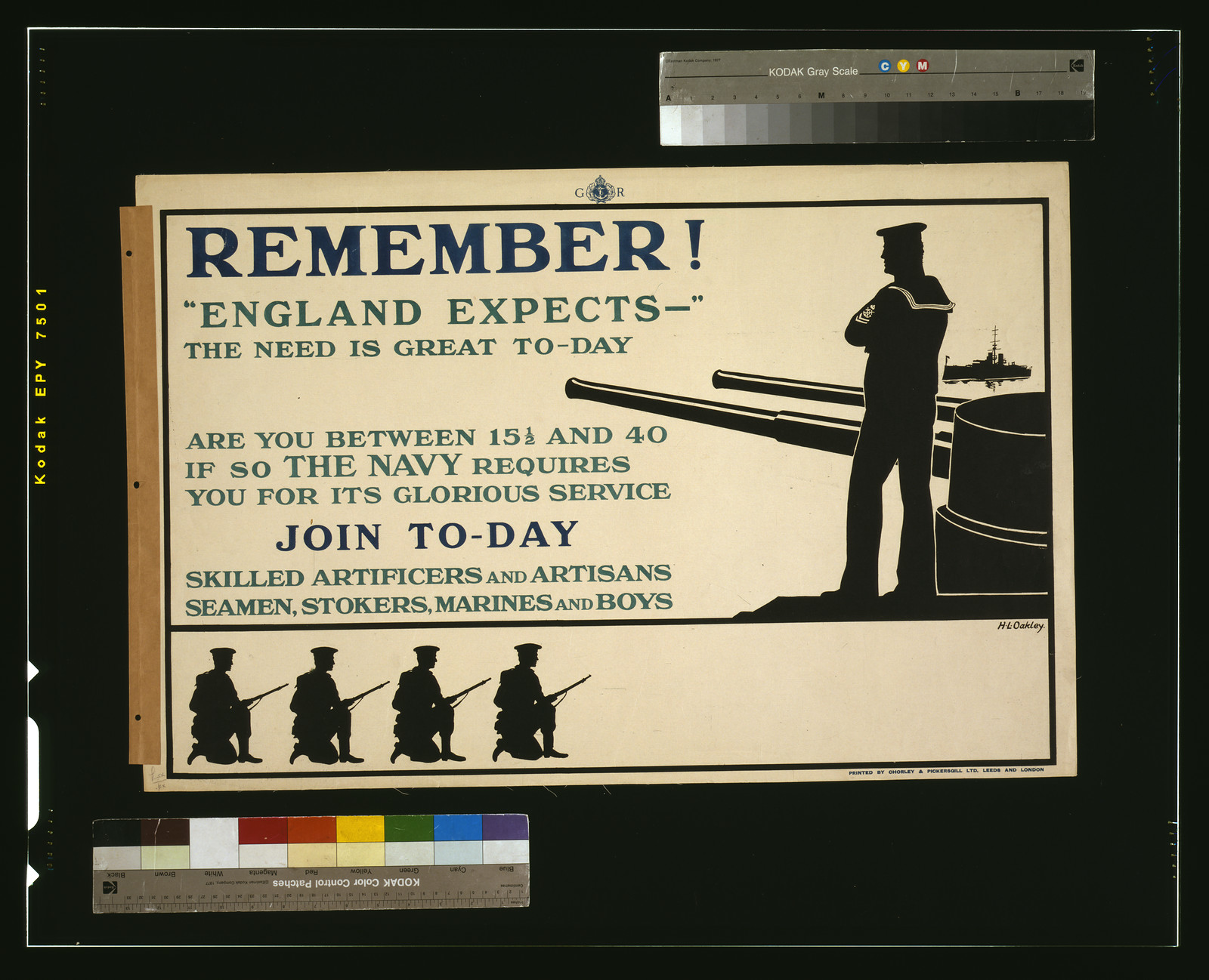 Remember England expect, 1915 — historic image