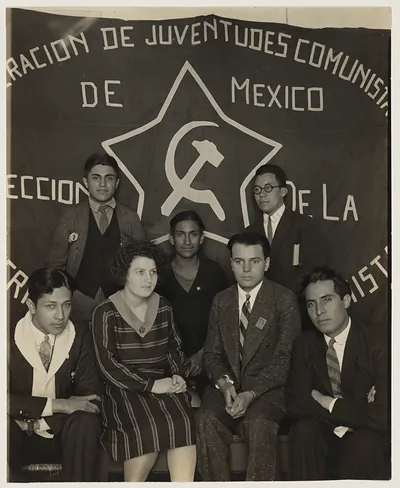 Members of the Federación de Juventudes Comunistas de México