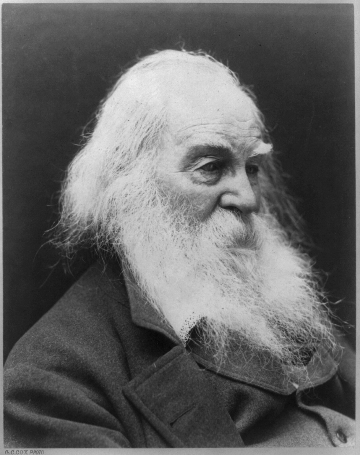 Walt Whitman, 1819-1892, c1887. — historic photograph