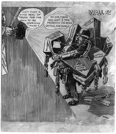 What may happen to a man in the shopping season; alas! To think that suspician should creep in to disturb the holiday feeling
