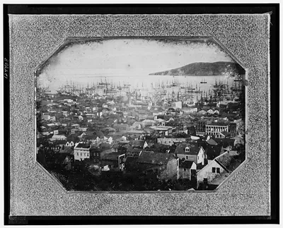 [View of San Francisco harbor]