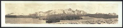 Sawtooth Mountains Stanley, Idaho, 1936