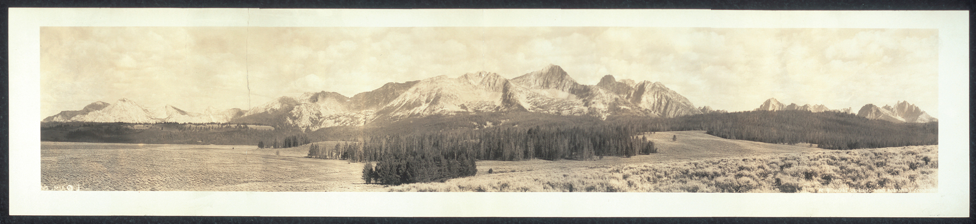 Sawtooth Mountains Stanley, Idaho, 1936, 1936 — historic image