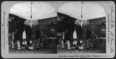 State Dining Room, White House, Washington D.C.