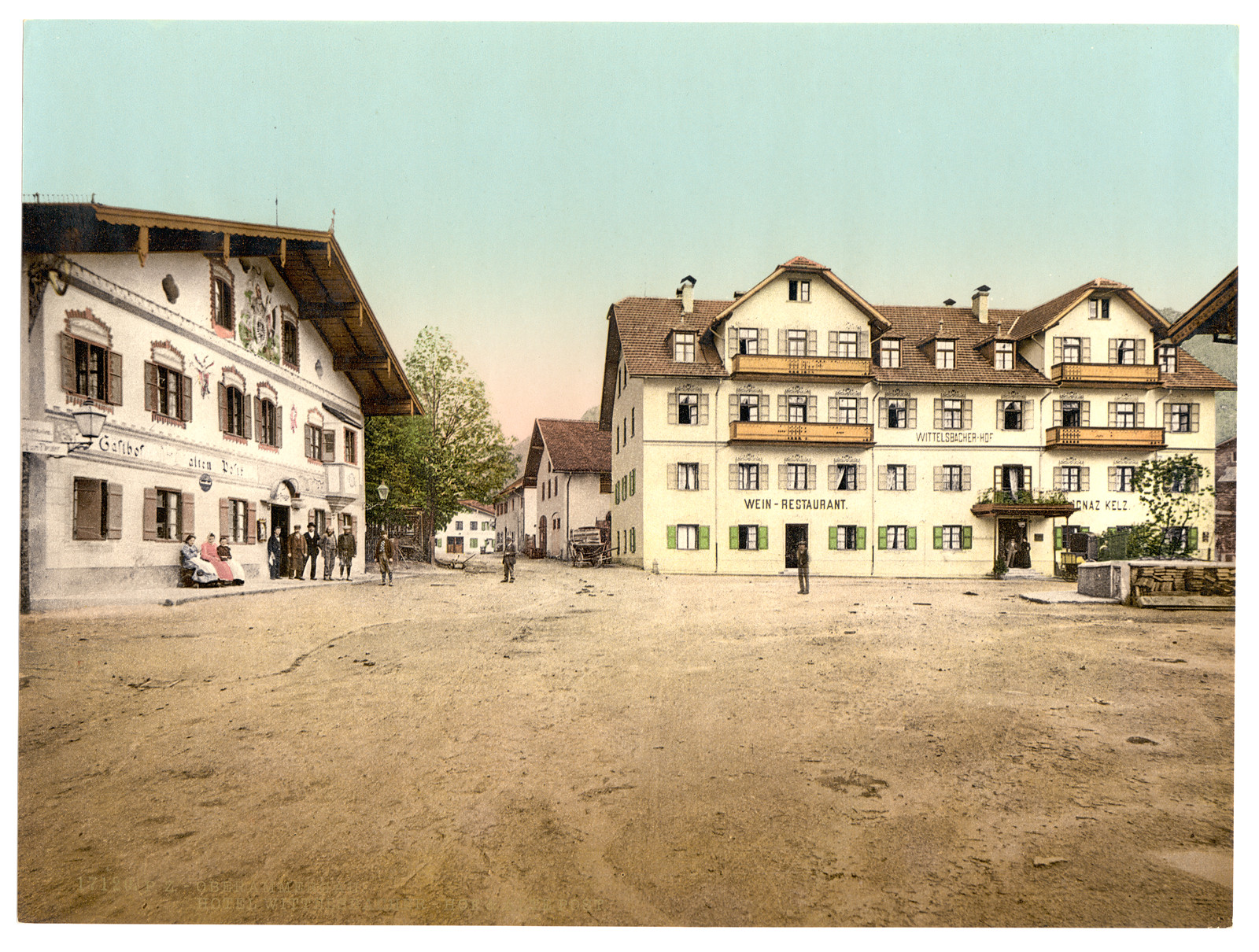 Hotel Wittelsbacherhof Oberammer — historic image