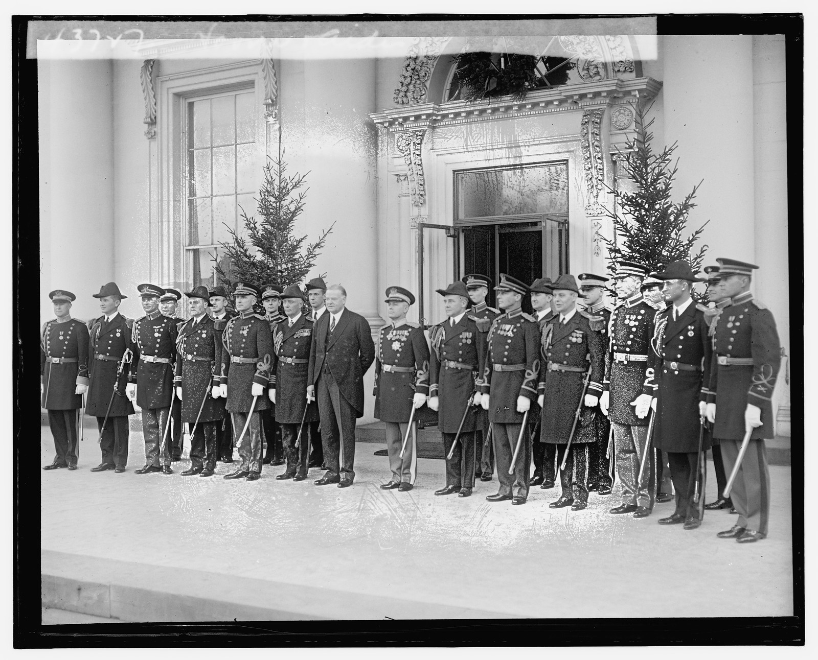 Hoover & aides, [between 1909 and 1932] — historic photograph