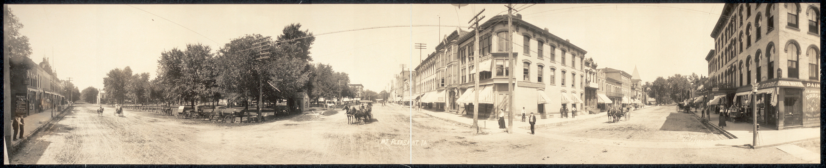 Mt Pleasant, Iowa, 1907, 1907 — historic image