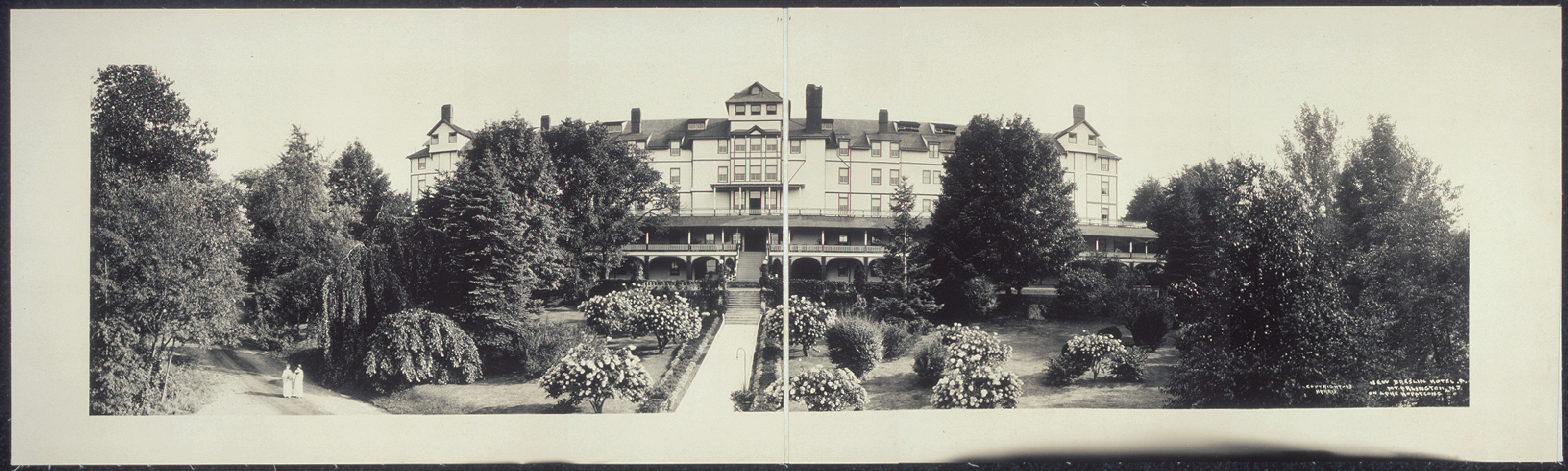 New Breslin Hotel, Mt. Arlington, New Jersey, 1913, 1913 — historic image