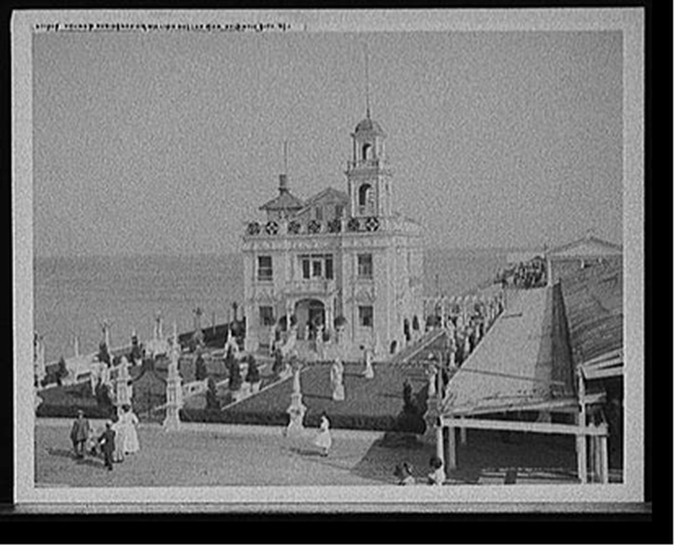 Young's residence on Million Dollar Pier, Atlantic City, N.J., c[between 1900 and 1910] — historic photograph