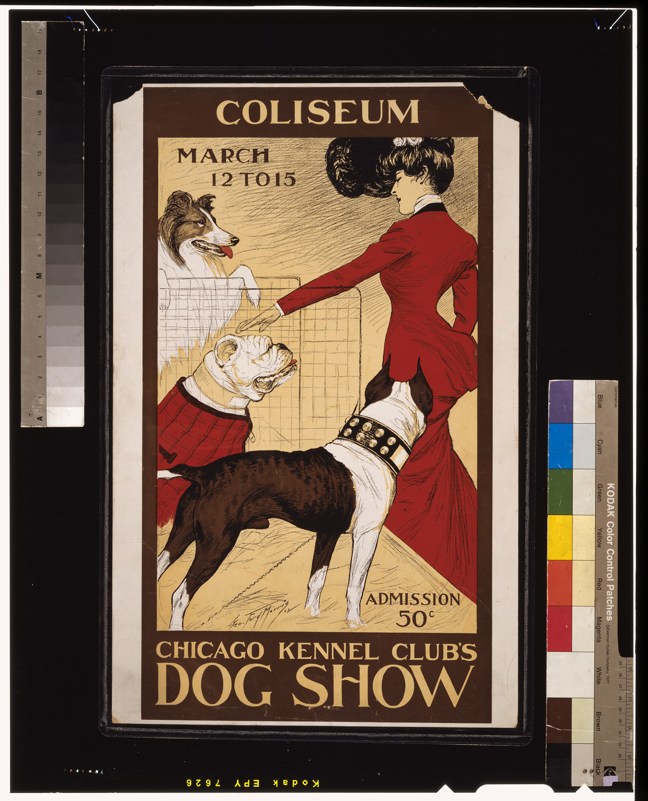Chicago Kennel Club's dog show / Geo. Ford Morris 02., [S.l. : s.n., 19]02. — vintage poster