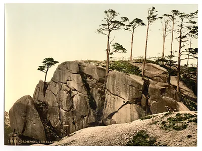 Cromford the Black Rocks Derbyshire England