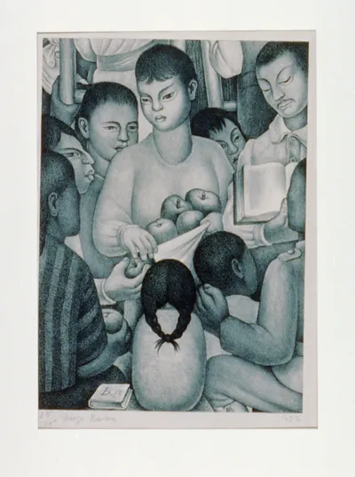 Mexican figures / DR [monogram] 32.