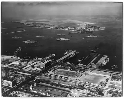 [Aerial views: San Diego Waterfront, Calif.]