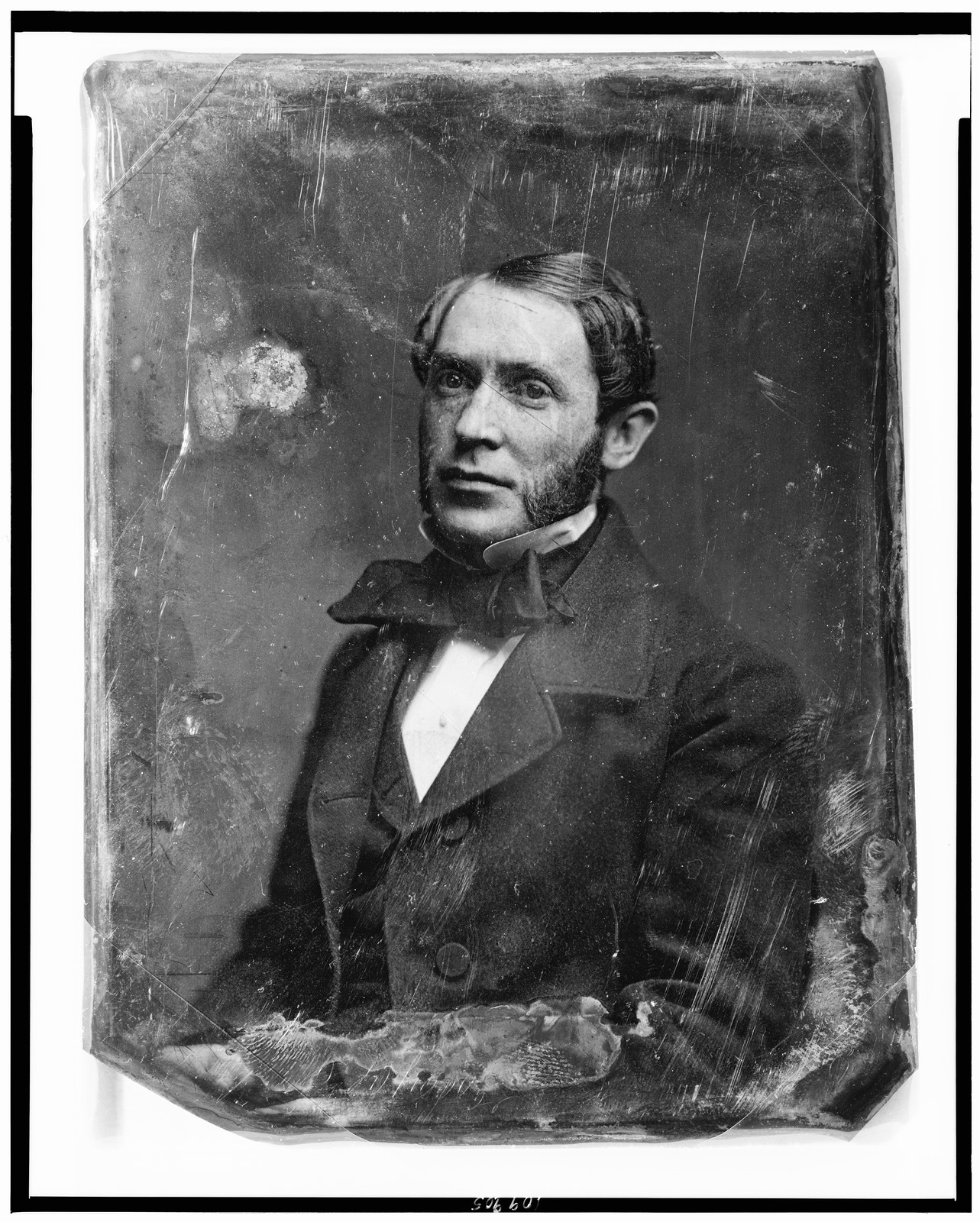[John Hill Wheeler, half-length portrait, three-quarters to left], [between 1844 and 1860] — historic photograph
