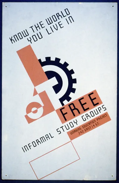Know the world you live in Free informal study groups (S) Workers education project.
