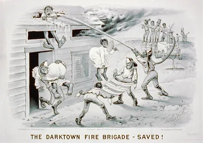 The darktown fire brigade-saved!