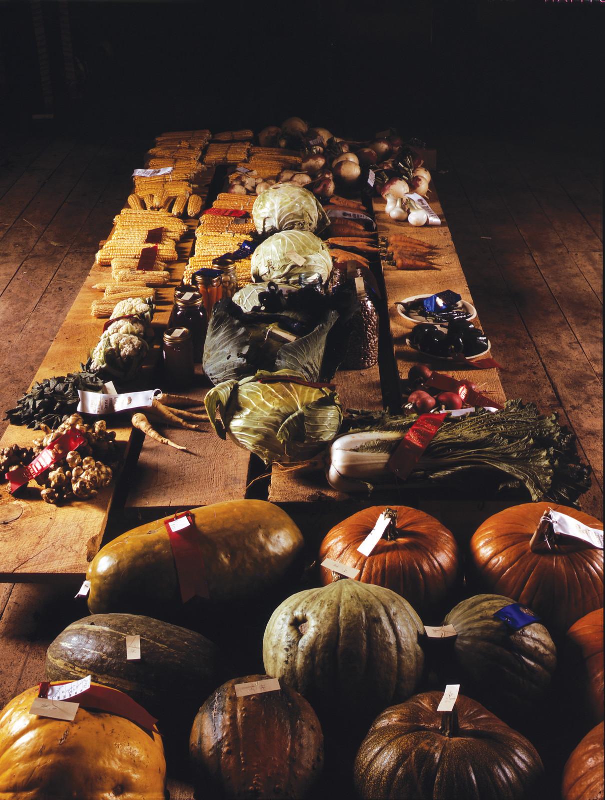 Photo of harvest vegetables — historic image