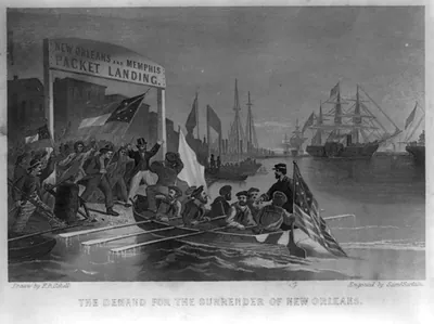 The demand for the surrender of New Orleans