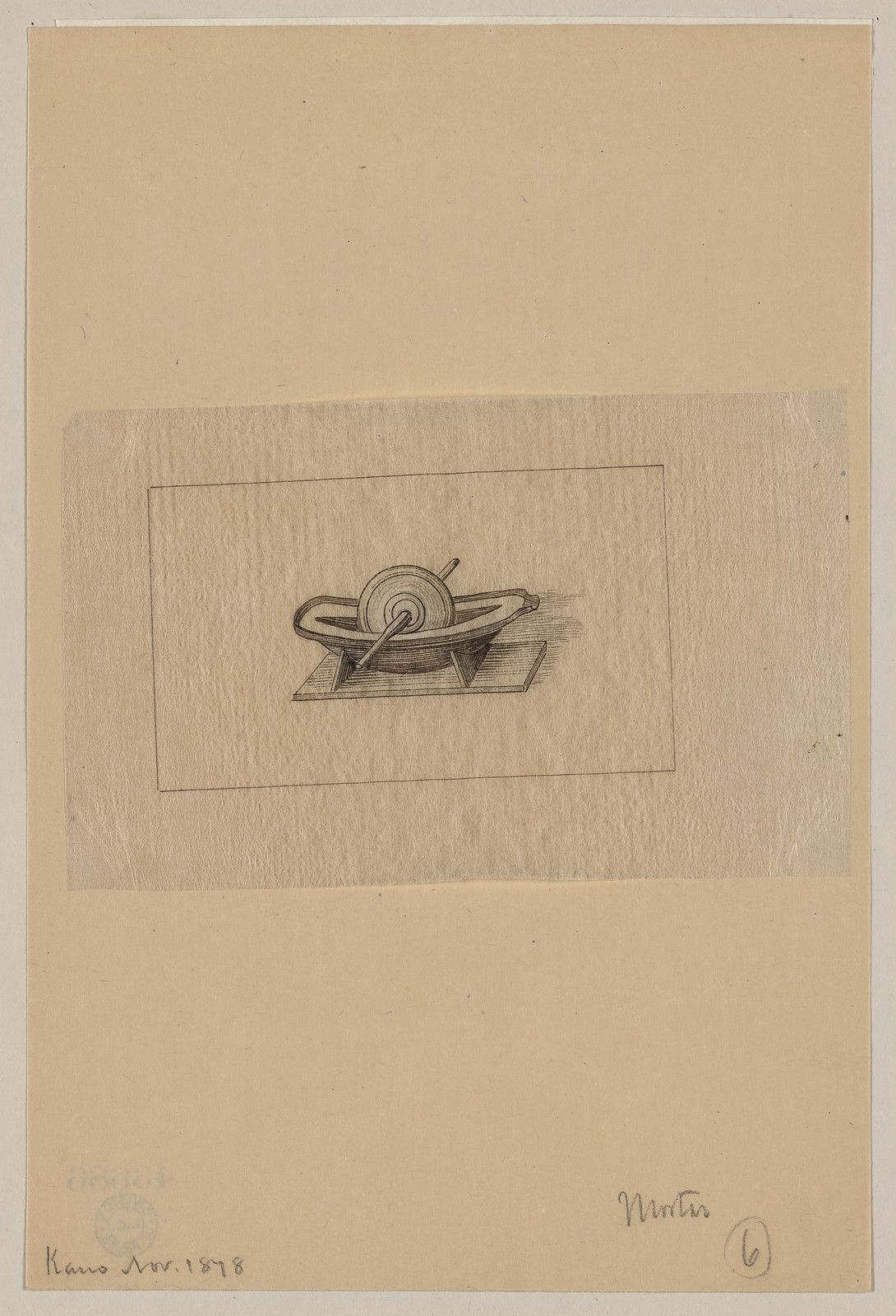 [Japanese drawing], 1750 — historic drawing