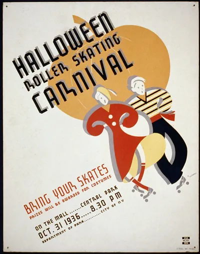 Halloween roller skating carnival Bring your skates (S) Prizes will be awarded for cost