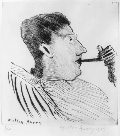 [Rothko with pipe]